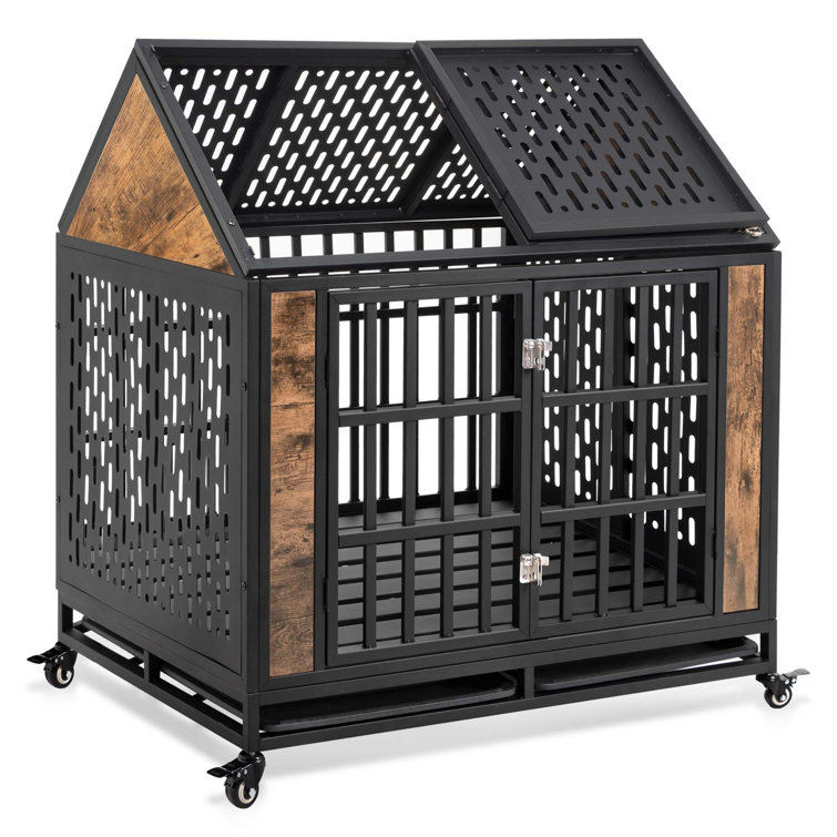 Large dog store kennel tray